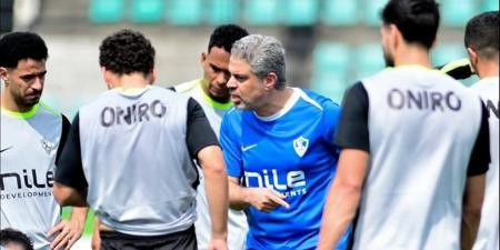 معتمد جمال يحذر لاعبي الزمالك من الإخلال بالنظام البدني والغذائي