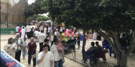 الملاهى تجذب الأطفال احتفالًا بعيد الأضحى في الغربية