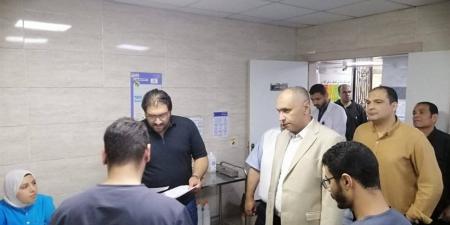 جولة تفقدية مكثفة للتأمين الصحي والصحة بالغربية داخل مستشفى طنطا في أول أيام العيد