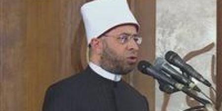 خطبة العيد.. الأزهري: العبادات تبني الإنسان الواعي وتصنع مجتمعًا قائمًا على الخير والإصلاح