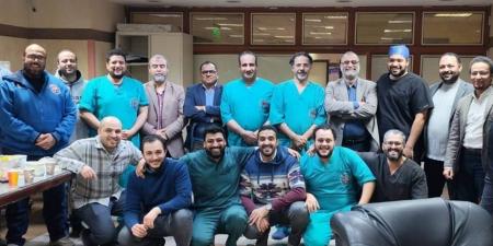 معهد الكبد القومي بجامعة المنوفية ينجح في استئصال ورم ضخم بالكبد لطفل ليبي