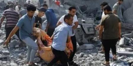 استشهاد فلسطيني جراء قصف الإحتلال وسط غزة
