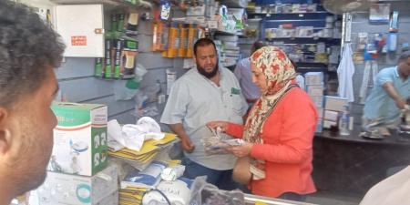 ضبط مواد وأجهزة تخدير محلات تزاول مهنة الصيدلة بالفيوم
