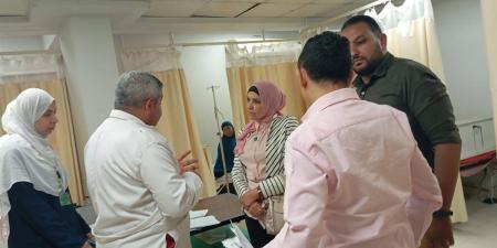 متابعة ميدانية مكثفة بمستشفى العياط المركزي لتعزيز جودة الخدمات الصحية ورفع كفاءة الأداء