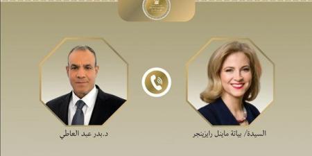 وزير الخارجية يبحث مع نظيرته النمساوية سبل تعزيز العلاقات الثنائية ومستجدات الأوضاع الإقليمية