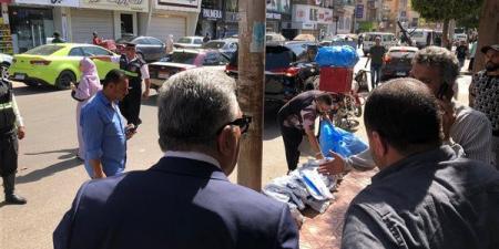 محافظ الدقهلية يتابع حالة الإشغالات ومستوى النظافة بغرب المنصورة