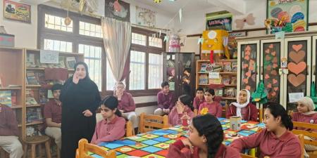 ورشة رسم بعنوان "جمال الطبيعة" بمكتبة القصاصين الثقافية احتفالًا باليوم العالمي للبيئة