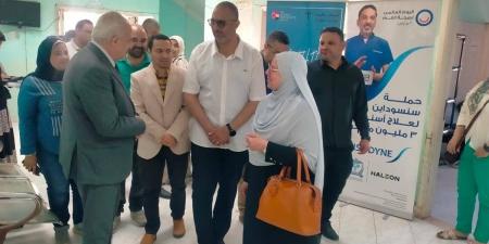 قافلة طبية مجانية لأهالي قرية الغنيمة في دمياط