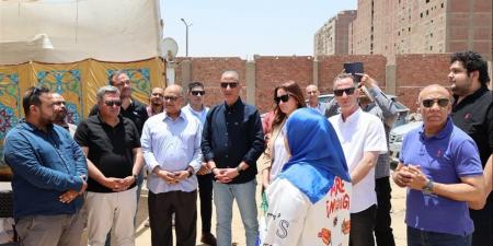 محافظ الجيزة يُطلق إشارة بدء إنشاء مجمع مدارس "كعابيش" بالهرم
