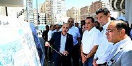 رئيس الوزراء يفتتح كوبري "الفريق أول سليمان عزت" بالإسكندرية