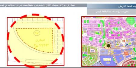 الإسكان: طرح 5 قطع أراضٍ تجارية وإدارية بمدينة سوهاج الجديدة (صور)