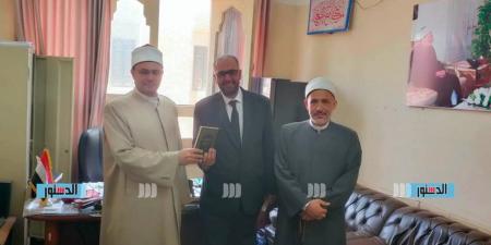 رئيس محكمة شؤون الأسرة بكفر الشيخ يزور منطقة الوعظ