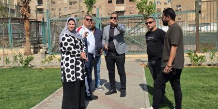 وكيل "رياضة القليوبية" يتفقد أعمال تطوير مركز التنمية الشبابية بقليوب