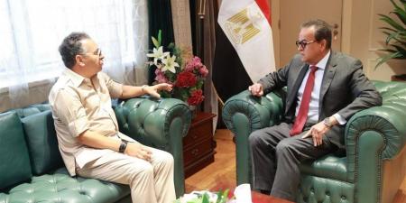 وزير الصحة يبحث مع «سان دوناتو» الإيطالية معدلات تنفيذ مستشفى هليوبوليس الجديد