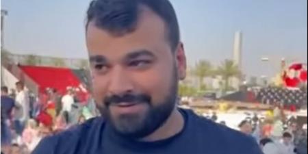 أحد الجماهير من النهر الأخضر: «الأجواء حماسية وتدعو للفخر» (فيديو)
