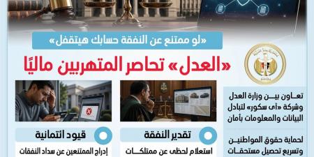 العدل تحاصر المتهربين من أحكام النفقة
