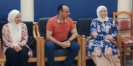 وكيل "صحة بني سويف" يستقبل وفد المجالس الطبية المتخصصة