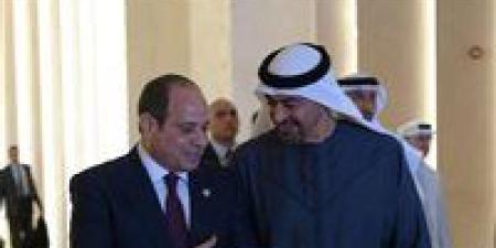 الرئيس السيسي والشيخ محمد بن زايد يرحبان باتفاق وقف الحرب مع إيران