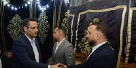 نقيب الصحفيين يقدم واجب العزاء في الزميل مصطفى الشربيني مسؤول ملف البرلمان بموقع تحيا مصر
