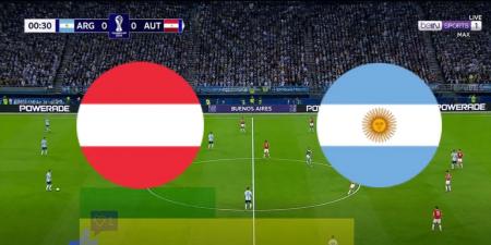 الأرجنتين ضد النمسا.. انطلاق مباراة الأرجنتين ضد النمسا في كأس العالم 2026