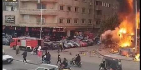 السيطرة على حريق التهم مطبخ مطعم في حدائق القبة
