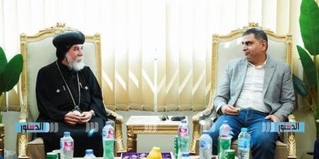 افتتاح وتشغيل كنيسة السيدة العذراء مريم بالمدينة التراثية في العلمين الجديدة