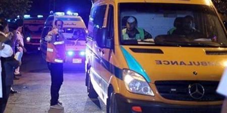 مصرع شخصين وإصابة 4 آخرين في حادث تصادم بالقليوبية