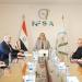 رئيس سلامة الغذاء يستقبل سفير ومستشار بيلاروسيا