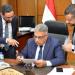 «مرزوق» يستقبل مدير منطقة الدقهلية لشركة غاز مصر