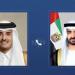 بن زايد وأمير قطر يبحثان هاتفياً تعزيز التعاون المشترك والمستجدات الإقليمية