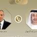 وزير الخارجية يبحث مع نظيره الإماراتي جهود خفض التصعيد