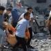 استشهاد فلسطيني جراء قصف الإحتلال وسط غزة