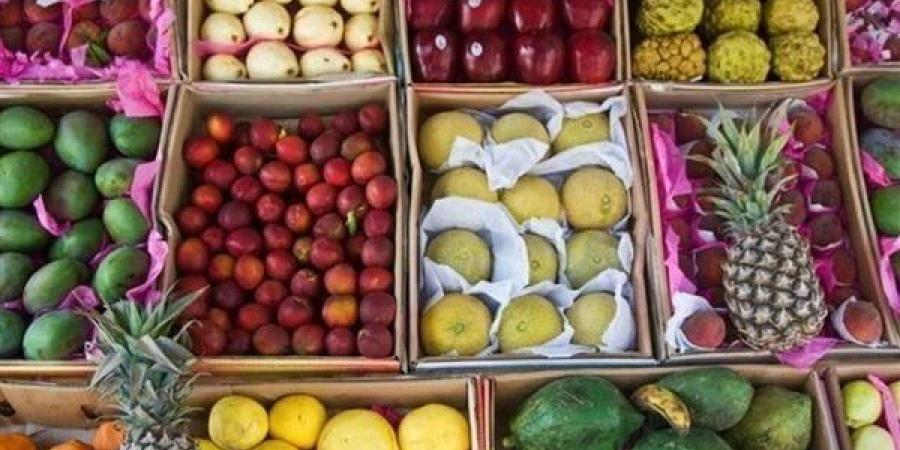 أسعار
      الفاكهة
      اليوم،
      ارتفاع
      التفاح
      والرمان
      في
      سوق
      العبور