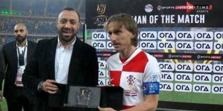 كأس
      العاصمة،
      لوكا
      مودريتش
      يتوج
      بجائزة
      رجل
      مباراة
      مصر
      وكرواتيا