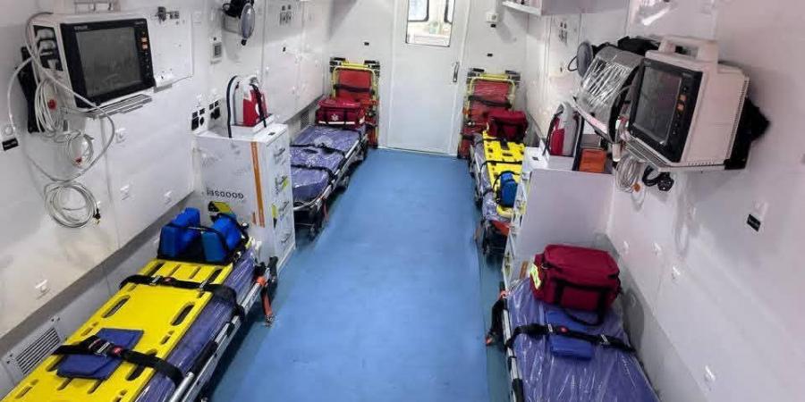 ترسانة طبية عائمة في البحر الأحمر.. انطلاق ثاني لنش إسعاف بحري في مصر