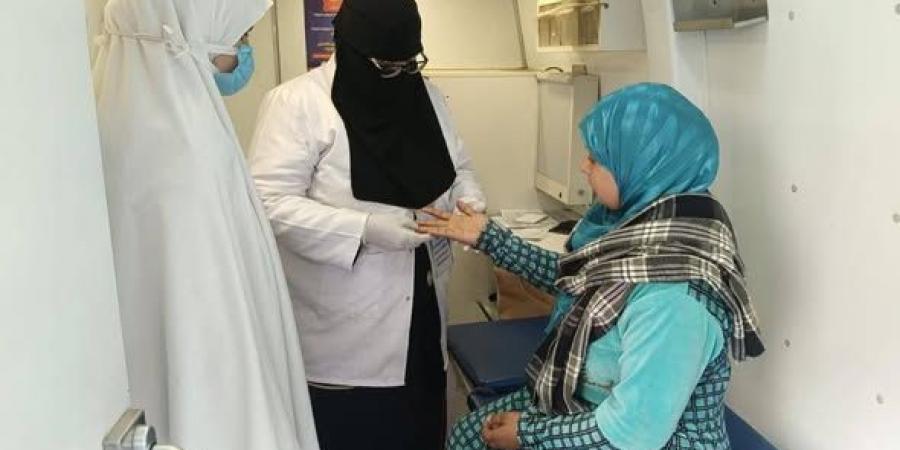 خدمات طبية لــ 1415 مواطنا في سمالوط بالمنيا