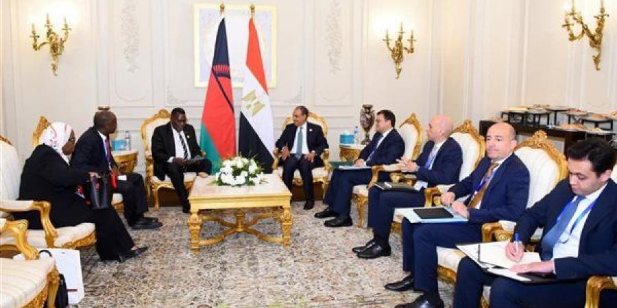 وزير الخارجية يلتقي نظيره المالاوي لبحث سبل تعزيز العلاقات الثنائية