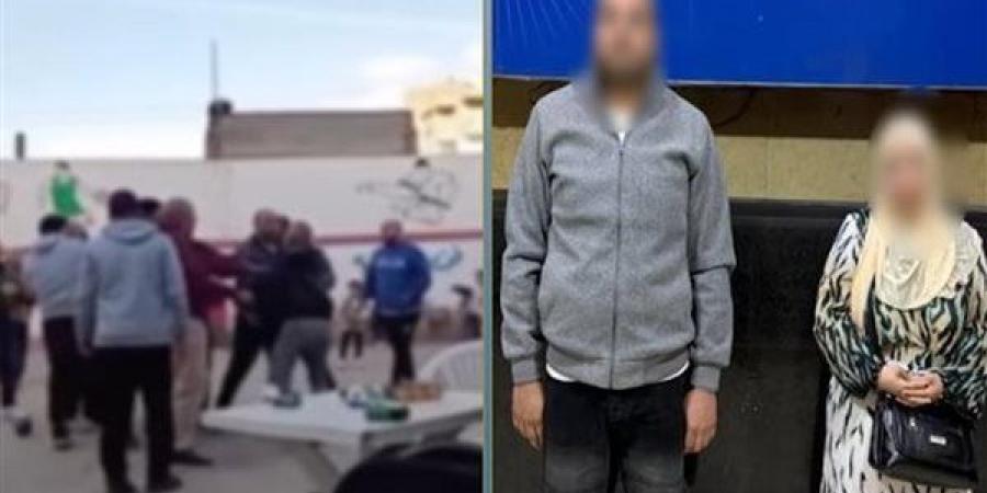 الداخلية تضبط سيدة وطليقها ضربوا بعض خلال تنفيذ حكم رؤية نجلهما