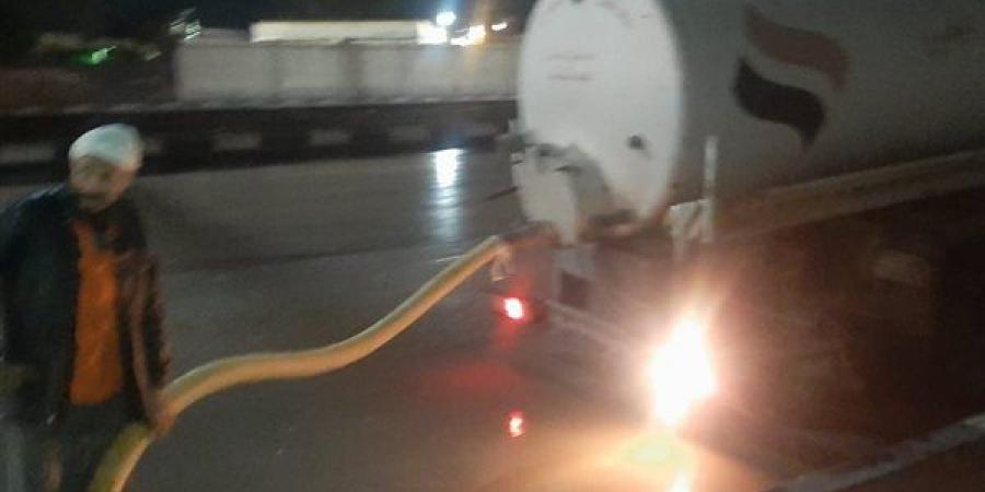 أمطار غزيرة ورياح شديدة تضرب كفر الدوار