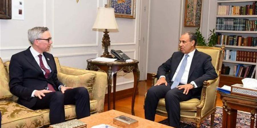 وزير الخارجية يستقبل الرئيس التنفيذي لشركة "سكاتك" النرويجية