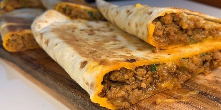 تورتيلا اللحمة تقدم وصفة شهية وسريعة