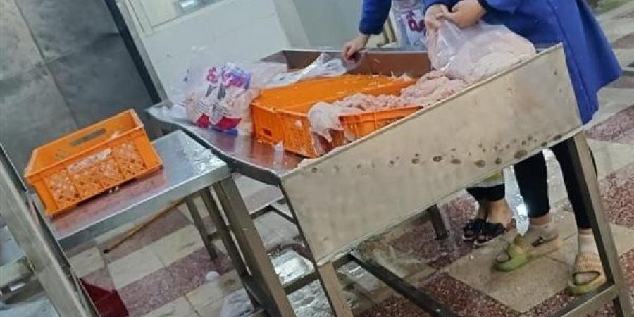 ضبط 2 طن دواجن مذبوحة خارج المجازر المرخصة بالشرقية