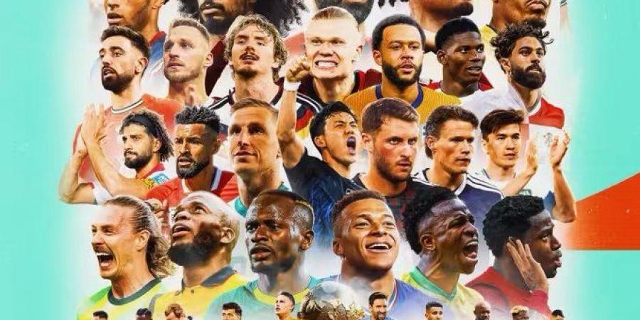 محمد صلاح يزين البوستر الرسمي لكأس العالم وغياب رونالدو يثير الجدل