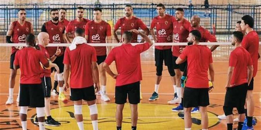 موعد مباراة الأهلي ضد الزهور بربع نهائي كأس مصر للكرة الطائرة