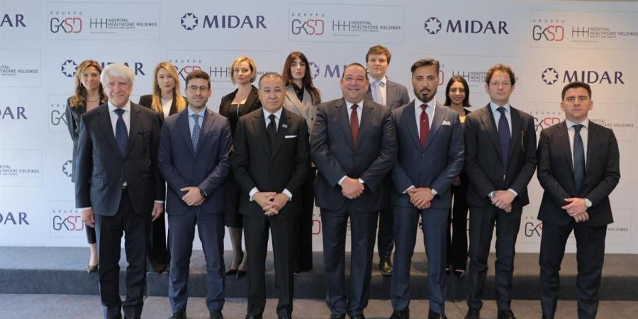 باستثمارات تتراوح من 500 إلى 600 مليون يورو.. "ميدار" توقع مذكرة تفاهم مع "Gruppo GKSD" الإيطالية