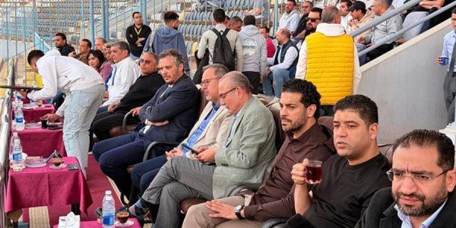 وزير الرياضة والسفير التركي يحضران مباراة بيراميدز وإنبي
