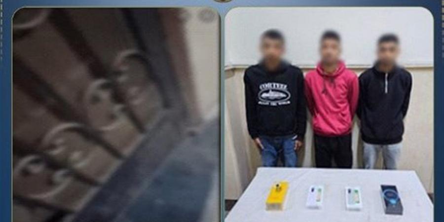 حبس 3 لاتهامهم بالاستيلاء علي هواتف محمولة من مندوب شحن في العبور