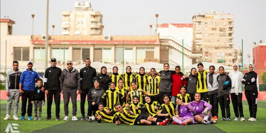 سيدات المقاولون العرب تمطر شباك الطيران بتسعة أهداف في الدوري الممتاز