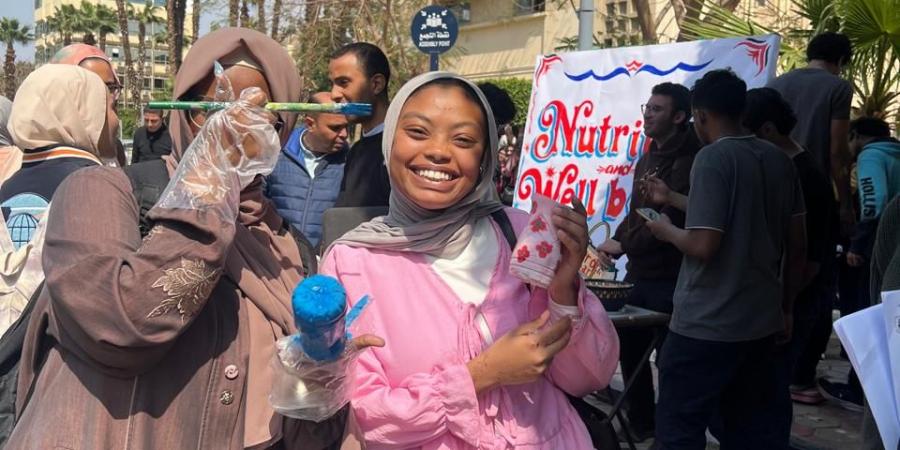 تنظيم فعالية تعزيز الوعي البيئي لدى طلاب قصر العيني