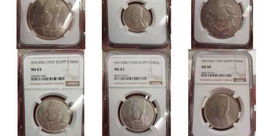 جمارك مطار الإسكندرية الدولي تُحبط محاولة تهريب عملات أثرية